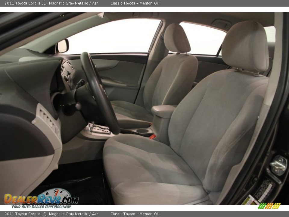 2011 Toyota Corolla LE Magnetic Gray Metallic / Ash Photo #5