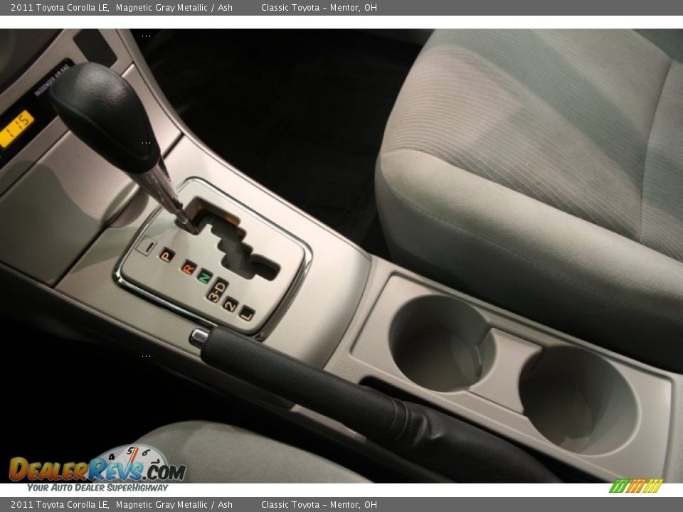 2011 Toyota Corolla LE Magnetic Gray Metallic / Ash Photo #9