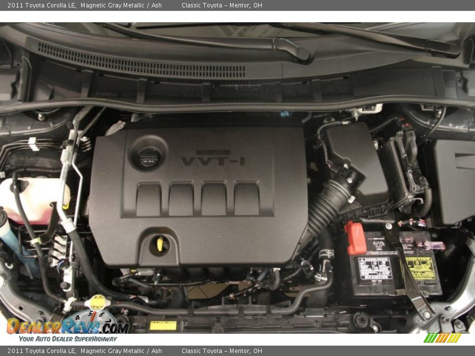 2011 Toyota Corolla LE Magnetic Gray Metallic / Ash Photo #14