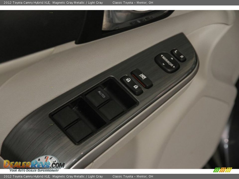 2012 Toyota Camry Hybrid XLE Magnetic Gray Metallic / Light Gray Photo #5