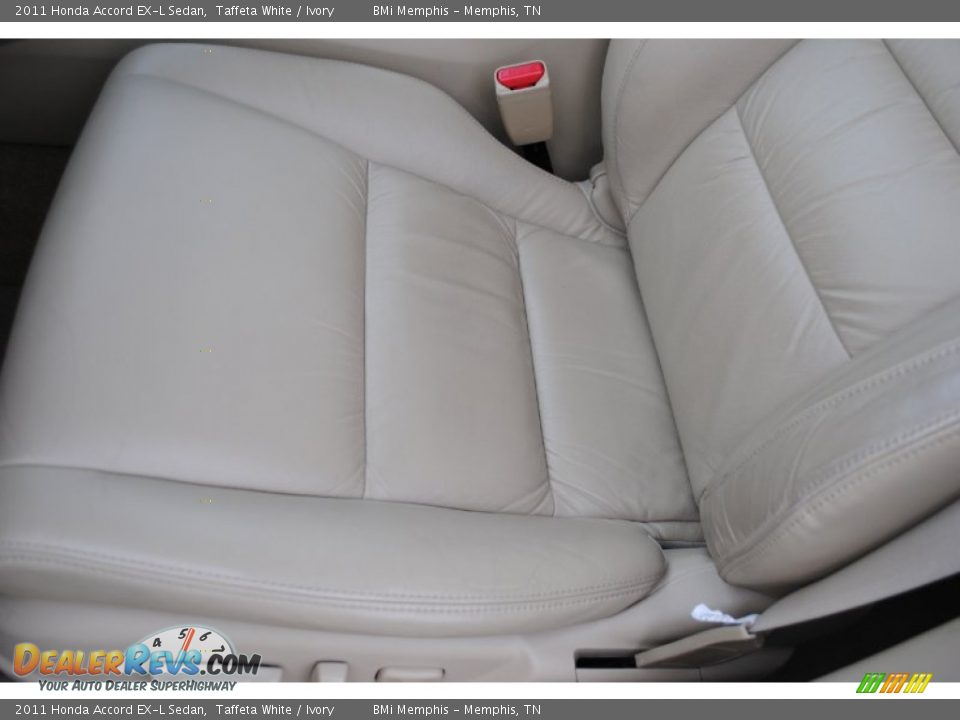 2011 Honda Accord EX-L Sedan Taffeta White / Ivory Photo #11
