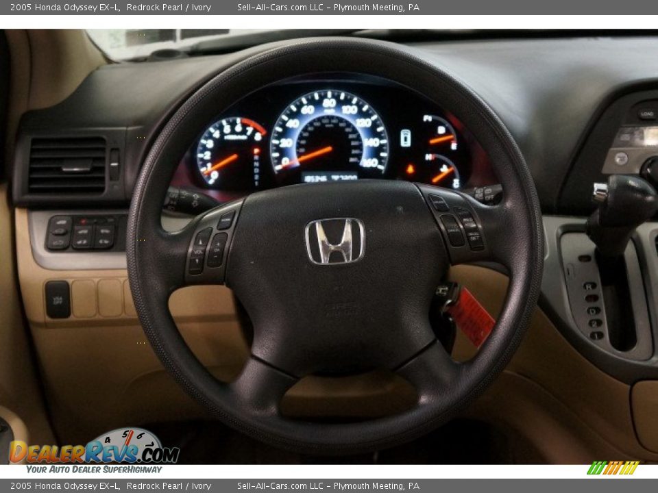 2005 Honda Odyssey EX-L Redrock Pearl / Ivory Photo #27