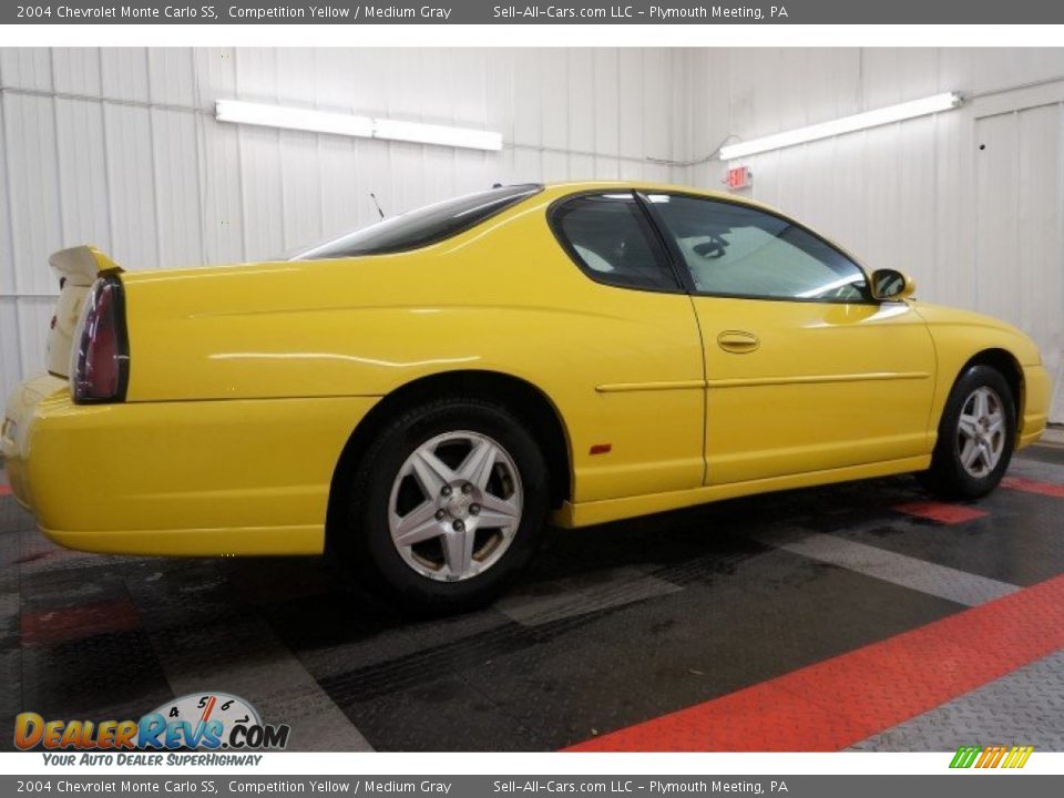 2004 Chevrolet Monte Carlo SS Competition Yellow / Medium Gray Photo #7