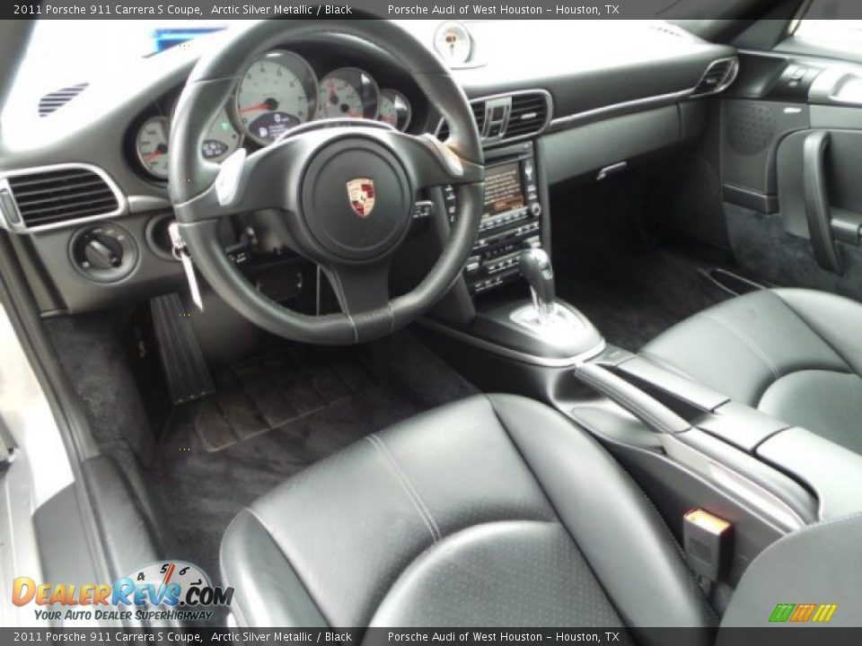 2011 Porsche 911 Carrera S Coupe Arctic Silver Metallic / Black Photo #16