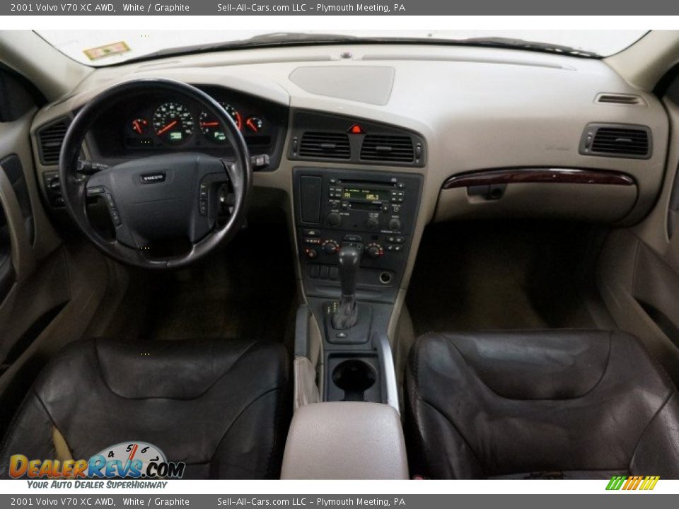 2001 Volvo V70 XC AWD White / Graphite Photo #23