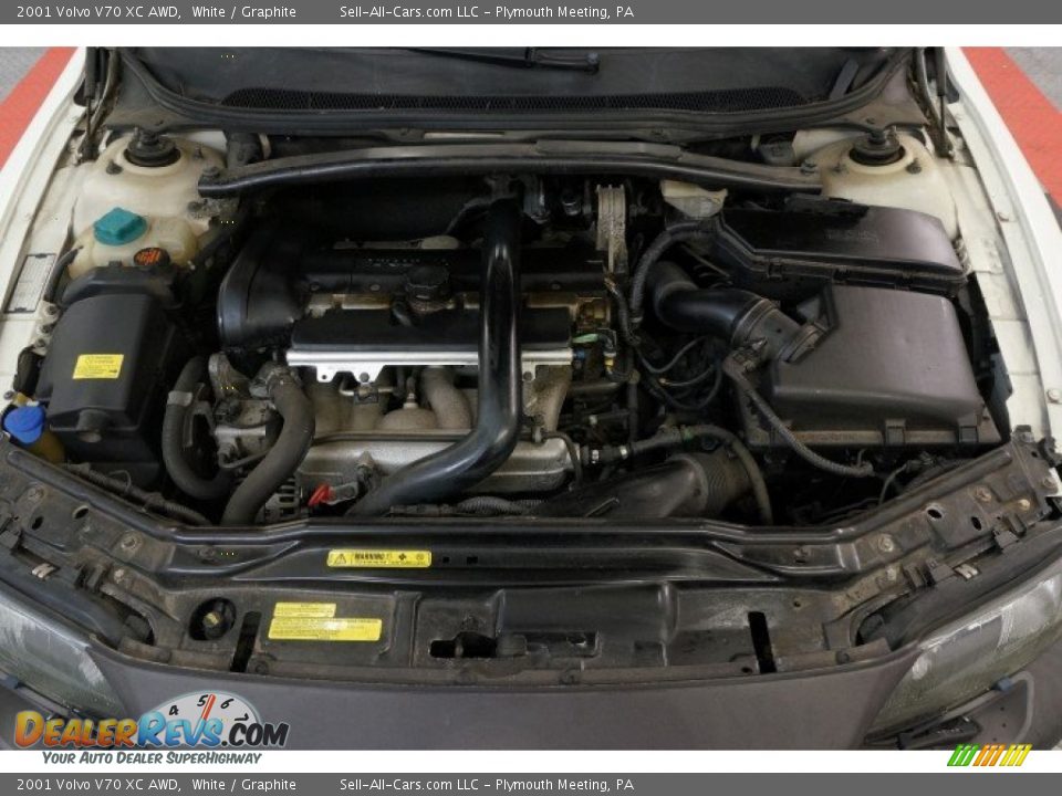 2001 Volvo V70 XC AWD White / Graphite Photo #33