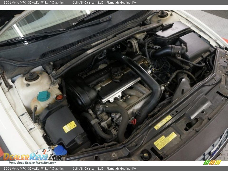 2001 Volvo V70 XC AWD White / Graphite Photo #35