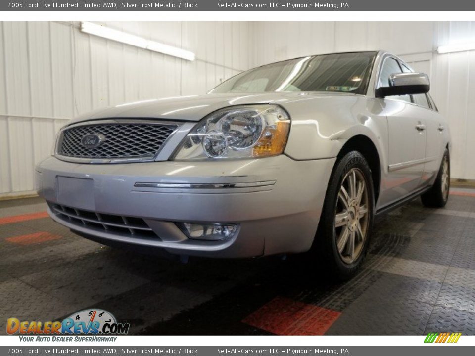 2005 Ford Five Hundred Limited AWD Silver Frost Metallic / Black Photo #3