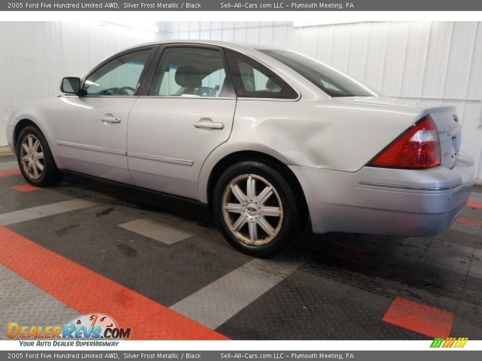 2005 Ford Five Hundred Limited AWD Silver Frost Metallic / Black Photo #11