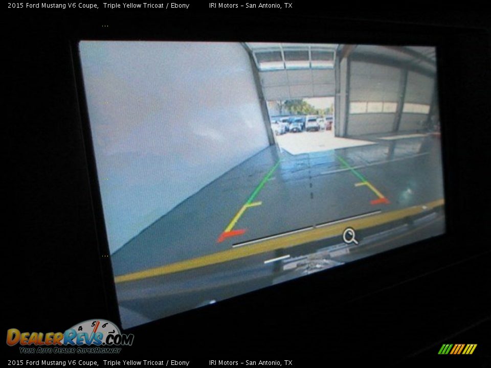 2015 Ford Mustang V6 Coupe Triple Yellow Tricoat / Ebony Photo #15