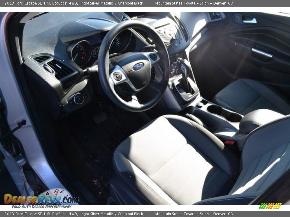 2013 Ford Escape SE 1.6L EcoBoost 4WD Ingot Silver Metallic / Charcoal Black Photo #5