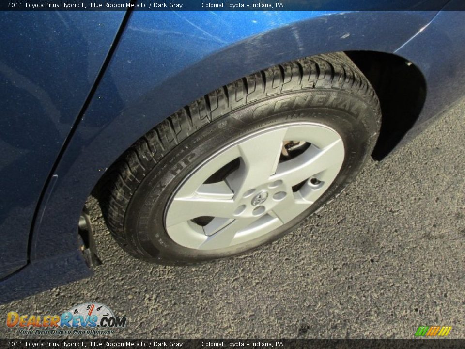 2011 Toyota Prius Hybrid II Blue Ribbon Metallic / Dark Gray Photo #3