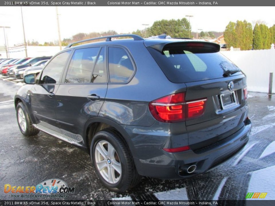 2011 BMW X5 xDrive 35d Space Gray Metallic / Black Photo #4