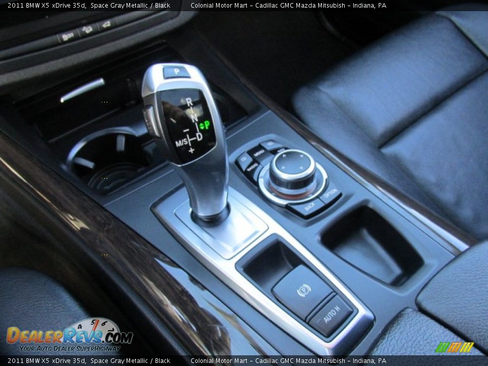 2011 BMW X5 xDrive 35d Space Gray Metallic / Black Photo #16