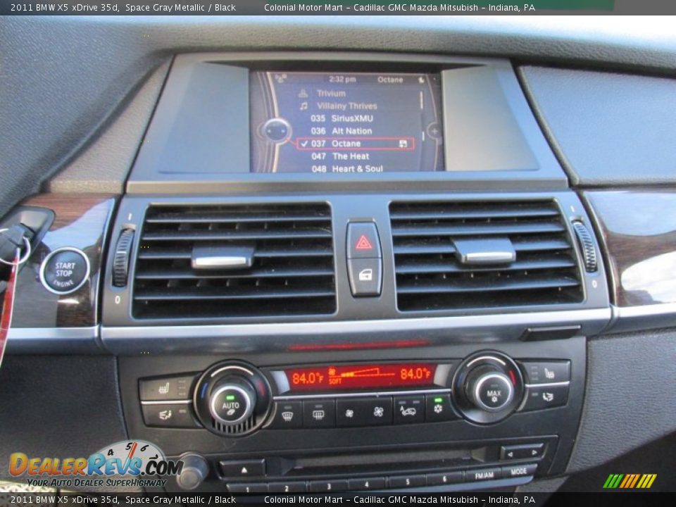 2011 BMW X5 xDrive 35d Space Gray Metallic / Black Photo #17