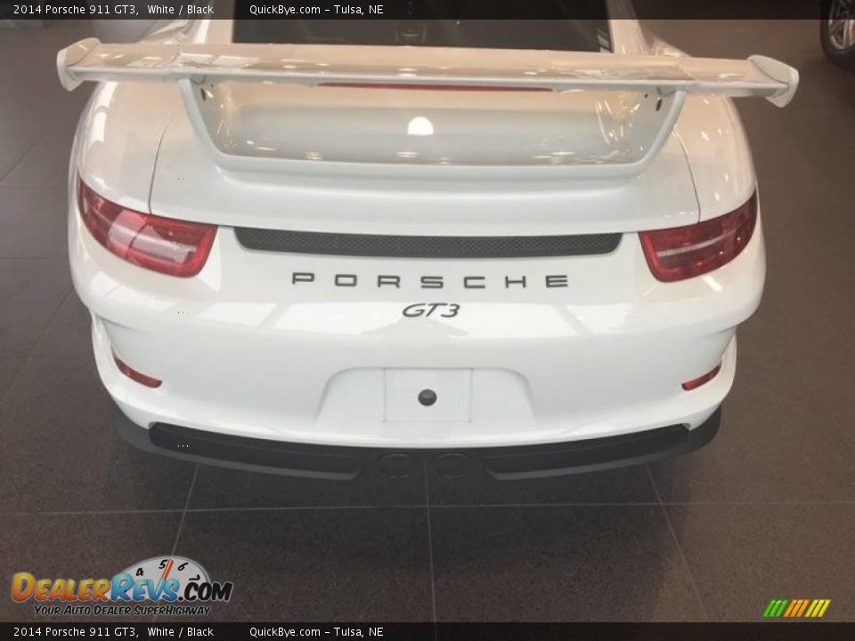 2014 Porsche 911 GT3 White / Black Photo #8