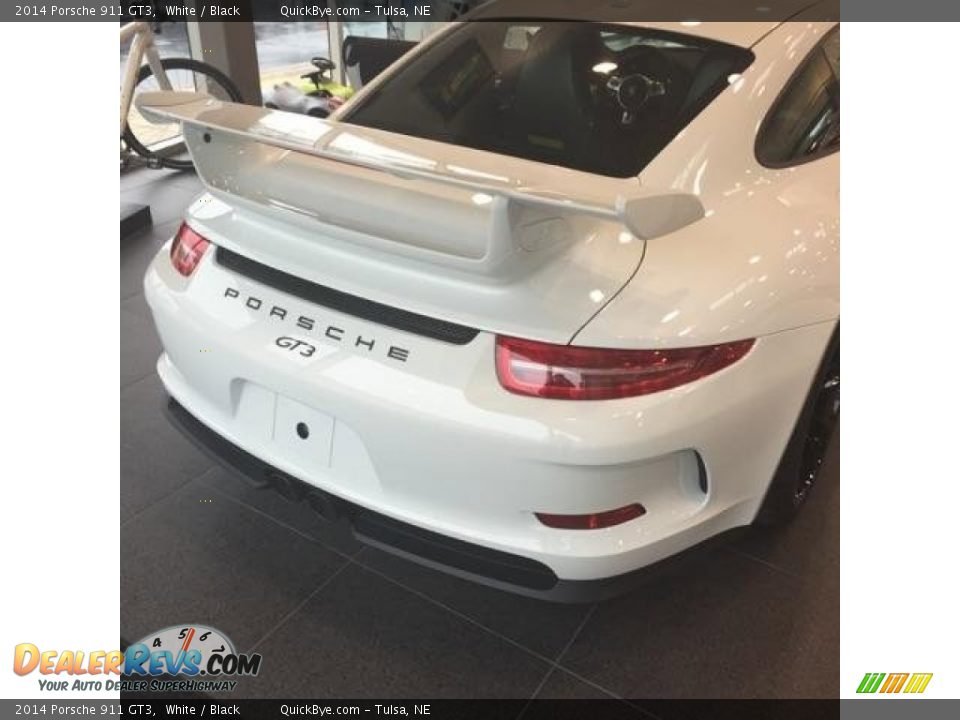 2014 Porsche 911 GT3 White / Black Photo #9