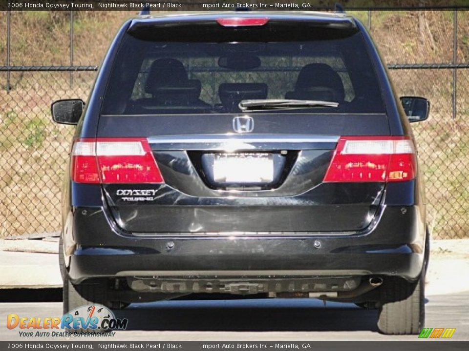 2006 Honda Odyssey Touring Nighthawk Black Pearl / Black Photo #7