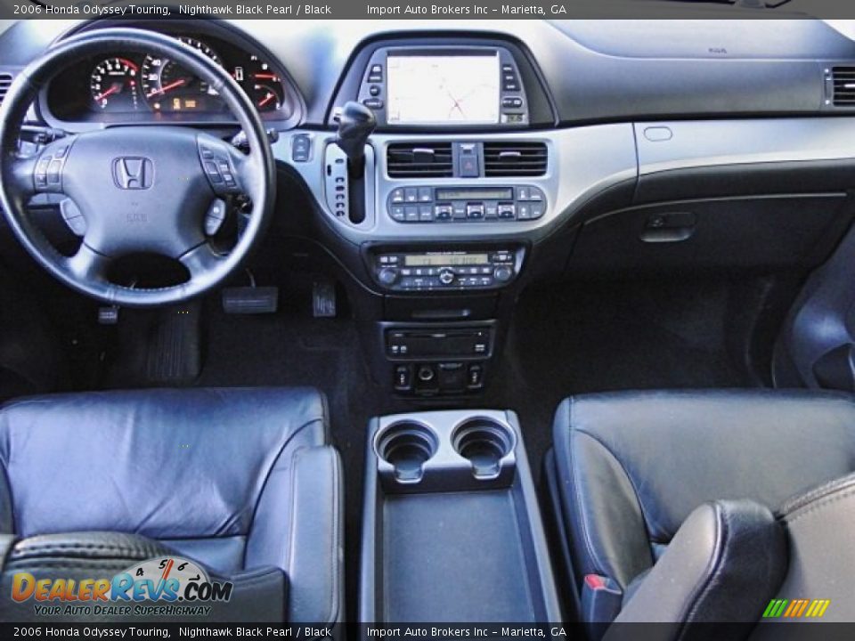 2006 Honda Odyssey Touring Nighthawk Black Pearl / Black Photo #8