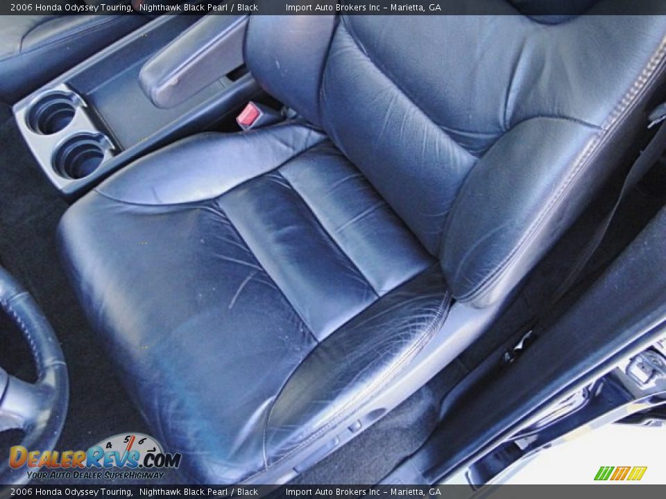2006 Honda Odyssey Touring Nighthawk Black Pearl / Black Photo #9