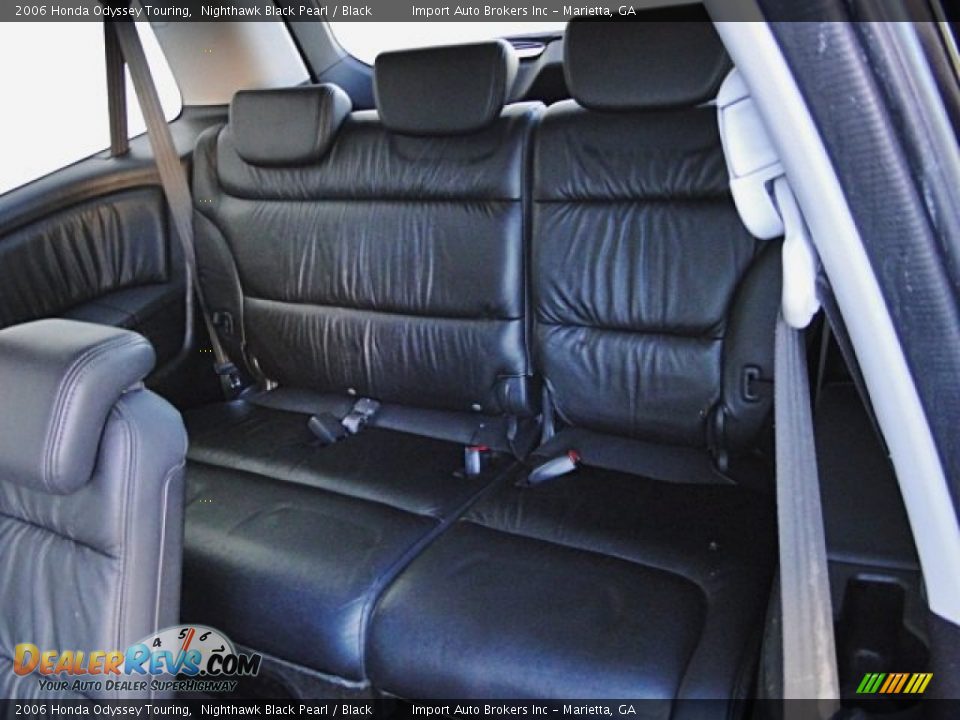 2006 Honda Odyssey Touring Nighthawk Black Pearl / Black Photo #11