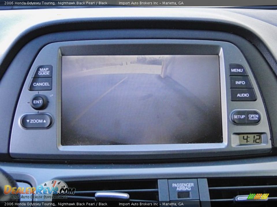 2006 Honda Odyssey Touring Nighthawk Black Pearl / Black Photo #12
