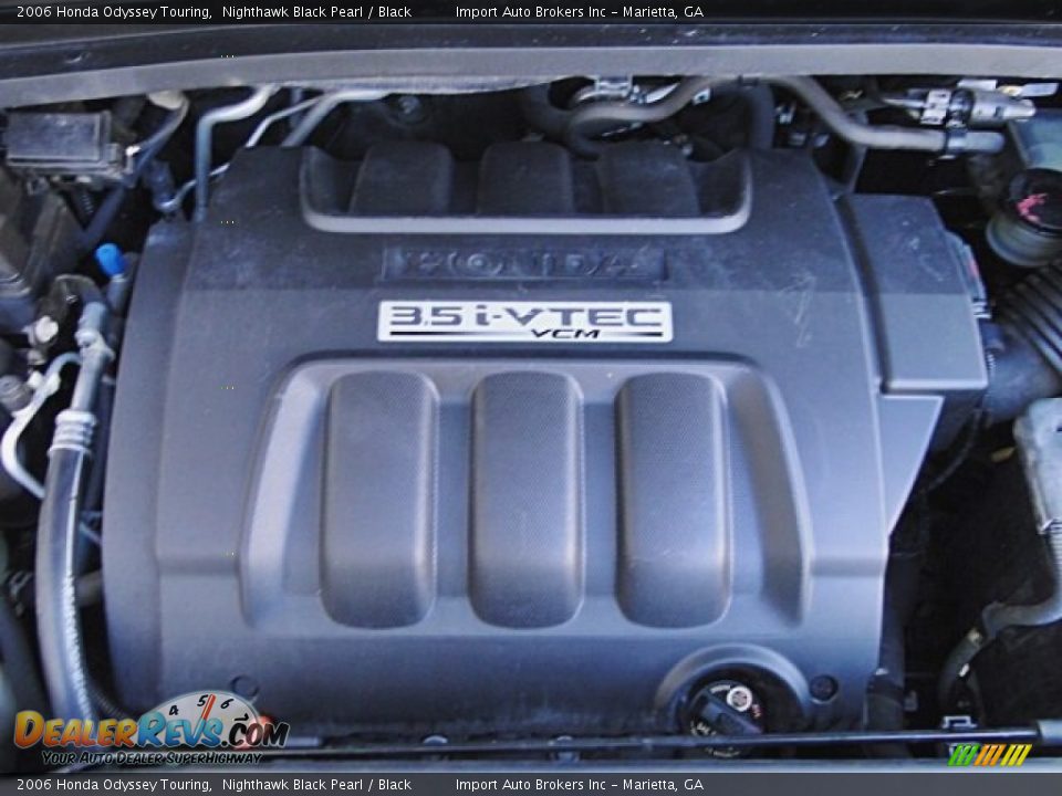 2006 Honda Odyssey Touring Nighthawk Black Pearl / Black Photo #18