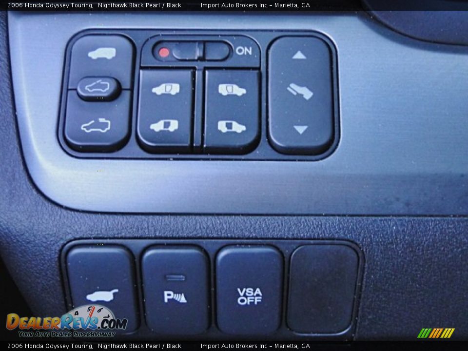 2006 Honda Odyssey Touring Nighthawk Black Pearl / Black Photo #20