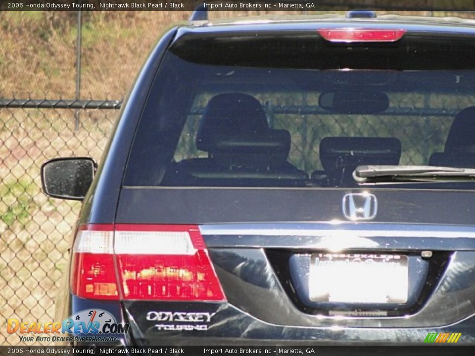 2006 Honda Odyssey Touring Nighthawk Black Pearl / Black Photo #24