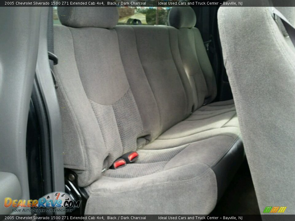 2005 Chevrolet Silverado 1500 Z71 Extended Cab 4x4 Black / Dark Charcoal Photo #14