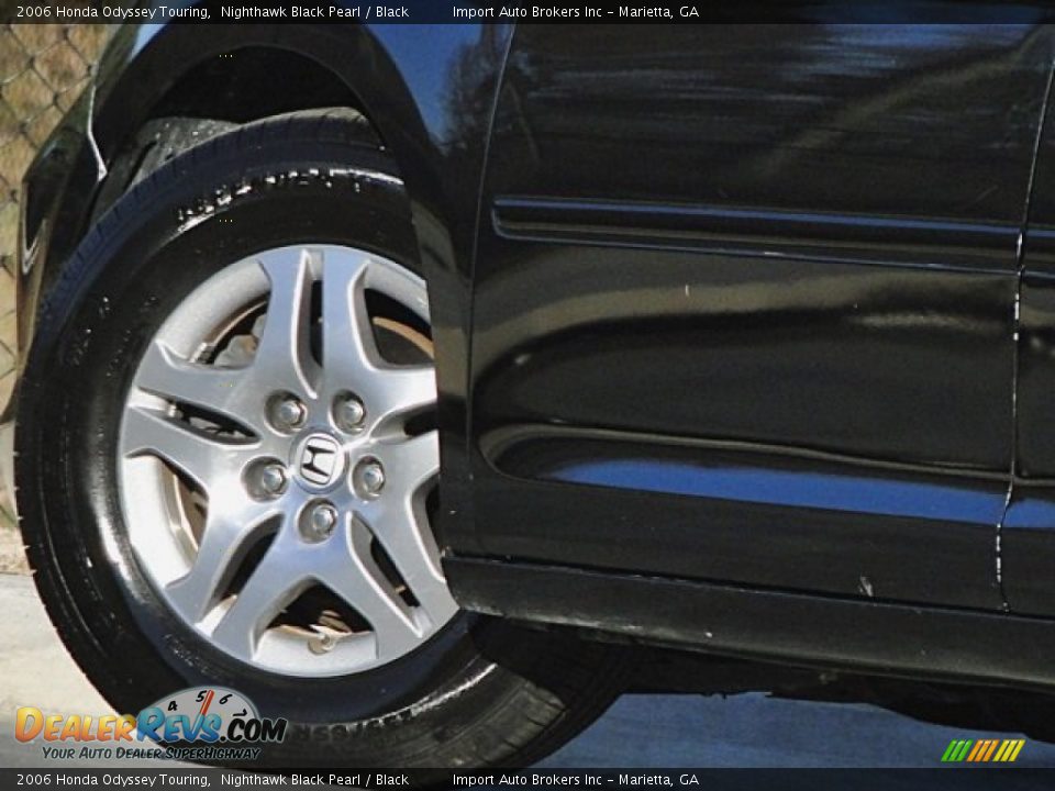 2006 Honda Odyssey Touring Nighthawk Black Pearl / Black Photo #31
