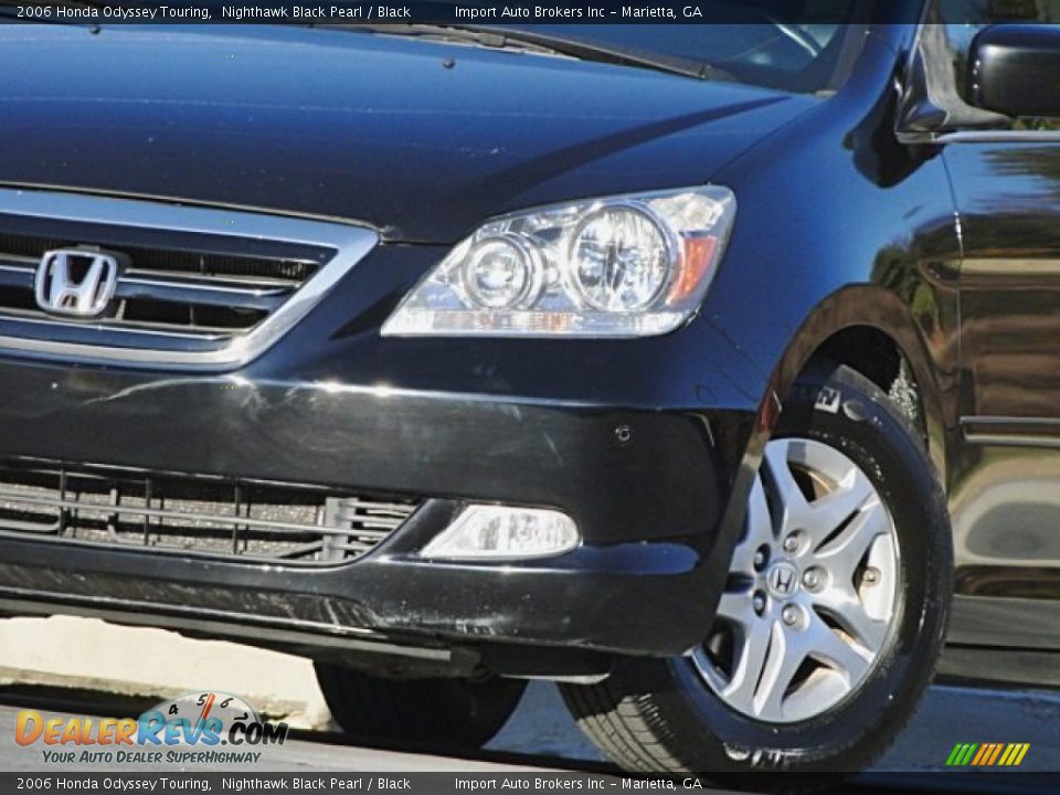 2006 Honda Odyssey Touring Nighthawk Black Pearl / Black Photo #36