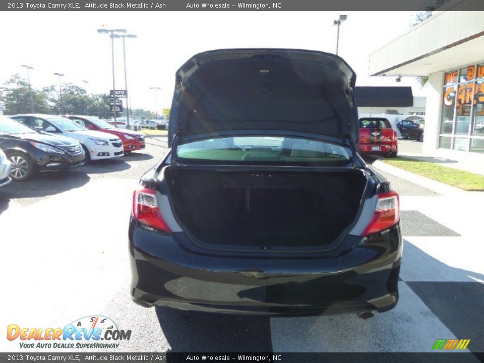 2013 Toyota Camry XLE Attitude Black Metallic / Ash Photo #5