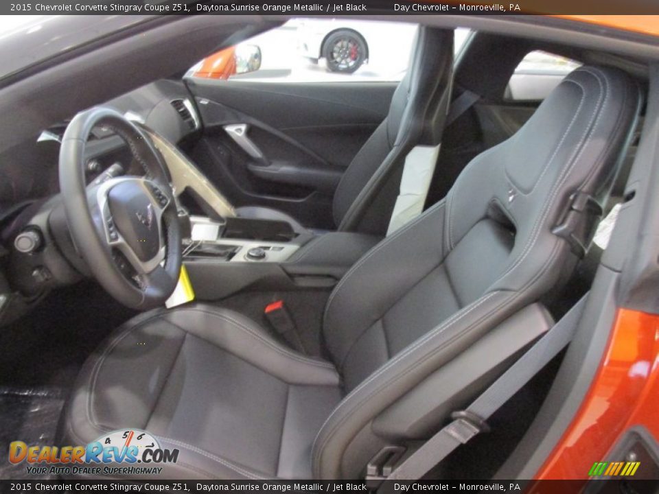 Front Seat of 2015 Chevrolet Corvette Stingray Coupe Z51 Photo #11