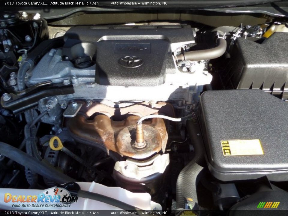 2013 Toyota Camry XLE Attitude Black Metallic / Ash Photo #6