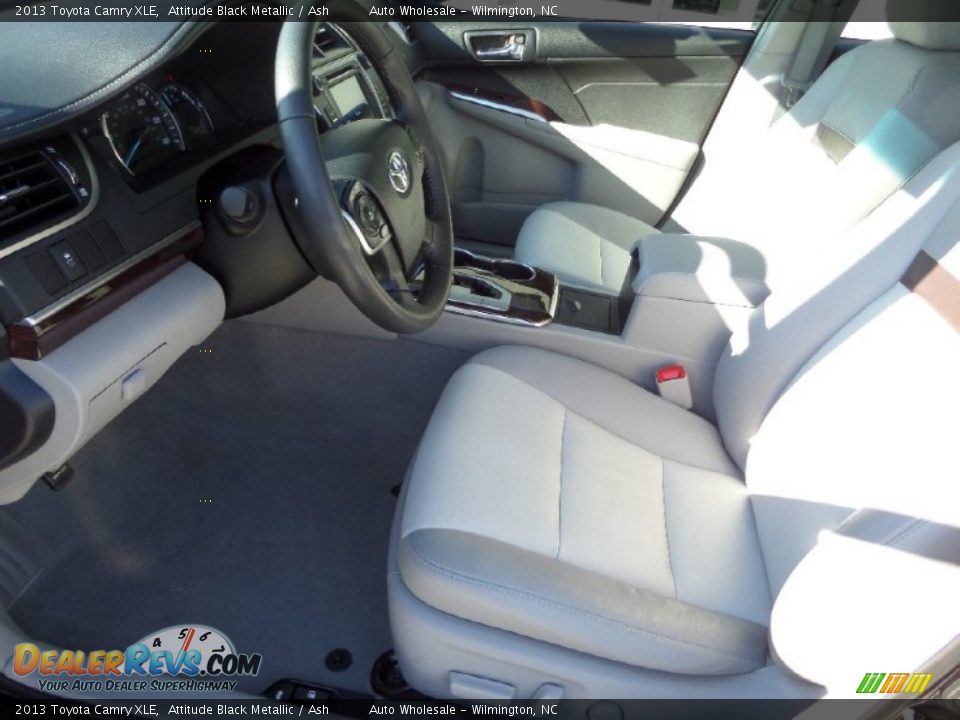 2013 Toyota Camry XLE Attitude Black Metallic / Ash Photo #11