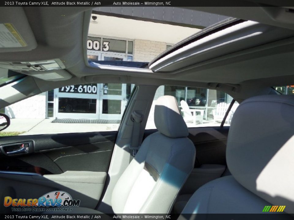 2013 Toyota Camry XLE Attitude Black Metallic / Ash Photo #12