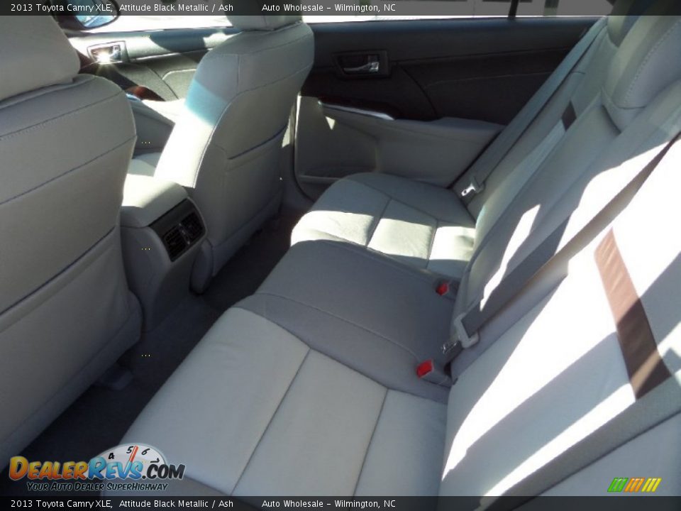 2013 Toyota Camry XLE Attitude Black Metallic / Ash Photo #13