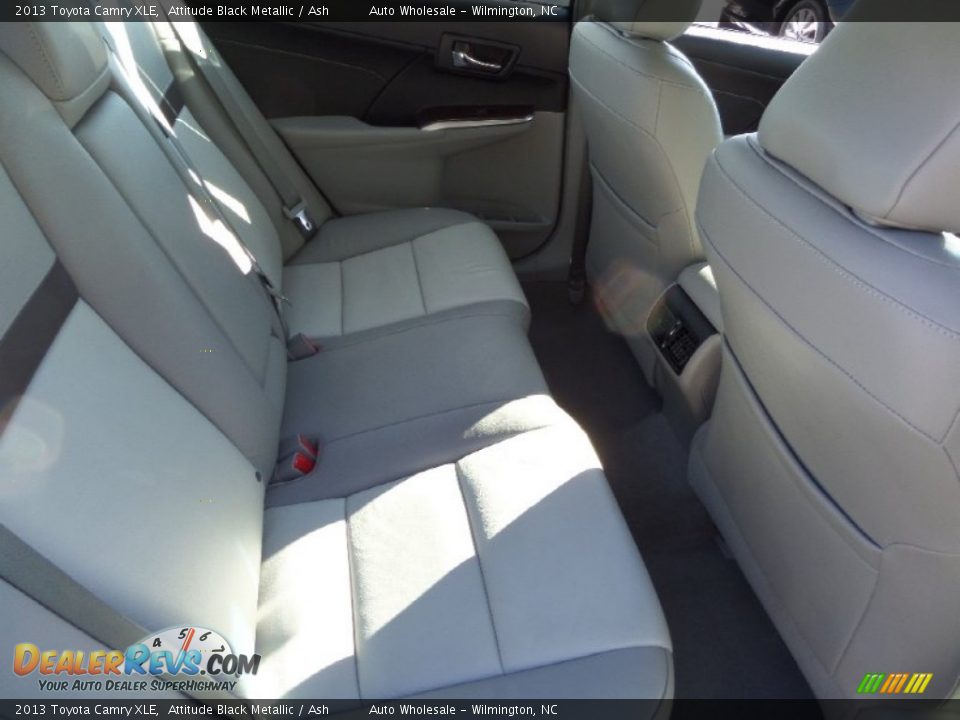 2013 Toyota Camry XLE Attitude Black Metallic / Ash Photo #15