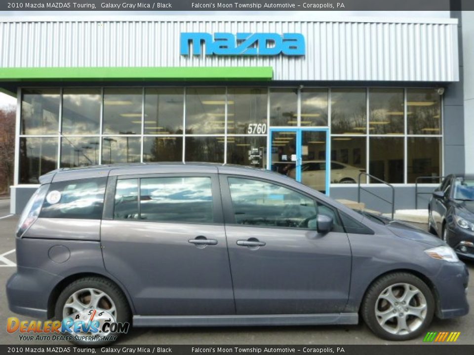 2010 Mazda MAZDA5 Touring Galaxy Gray Mica / Black Photo #1