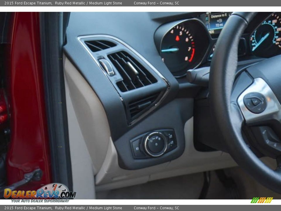 Controls of 2015 Ford Escape Titanium Photo #23