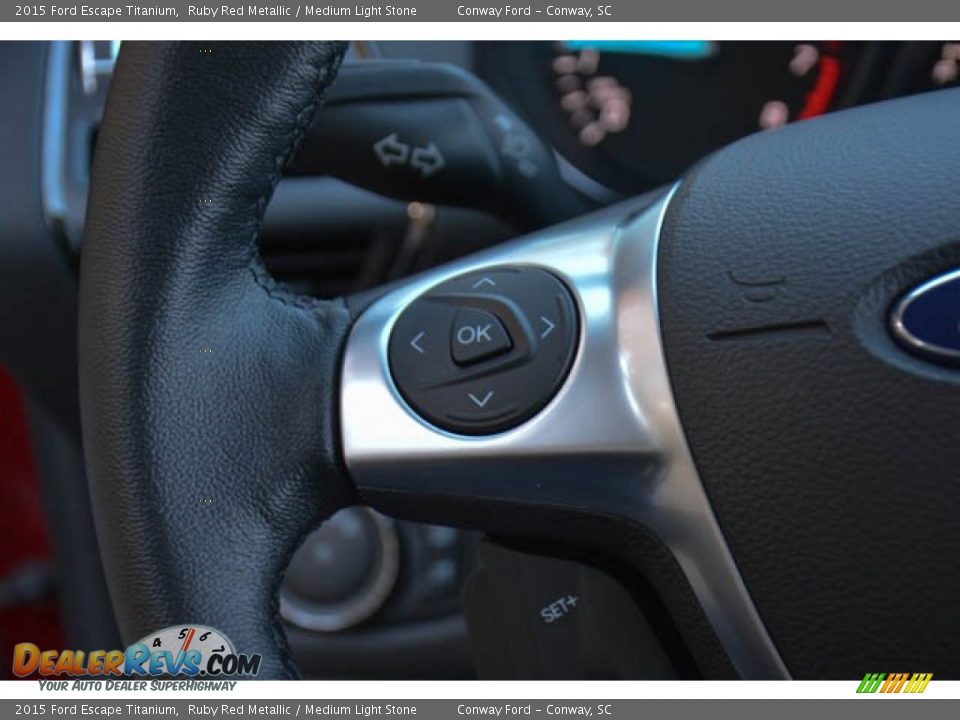 Controls of 2015 Ford Escape Titanium Photo #25