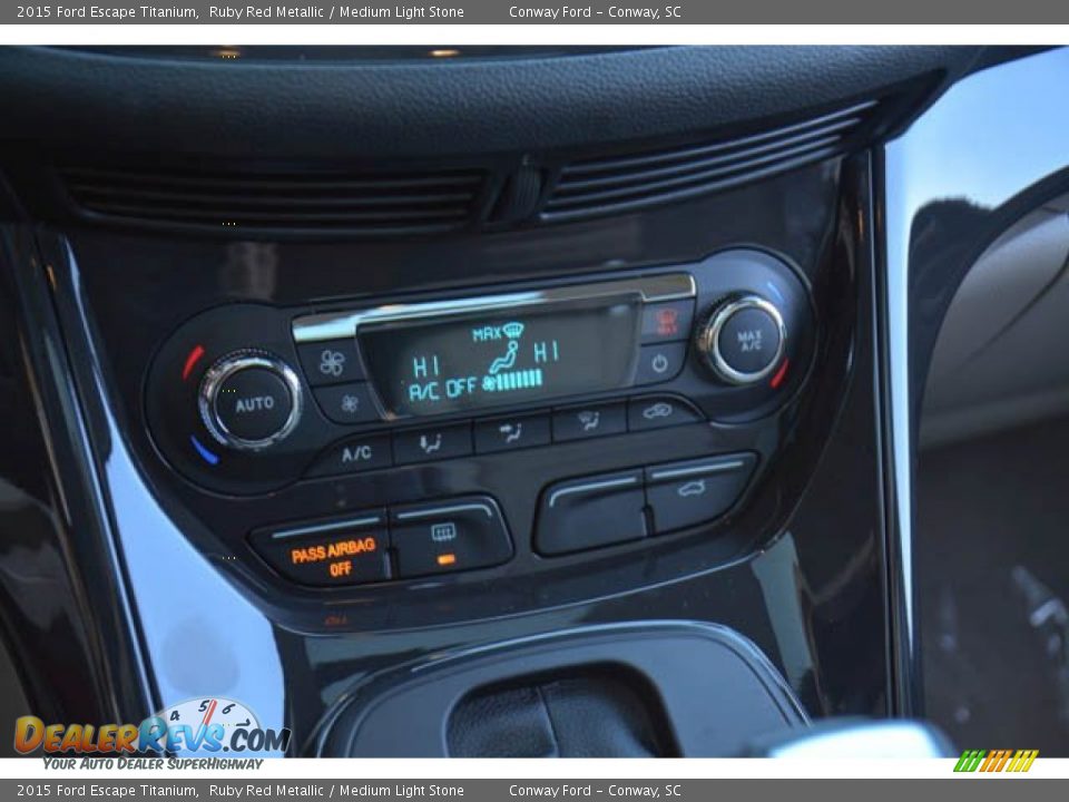 Controls of 2015 Ford Escape Titanium Photo #30