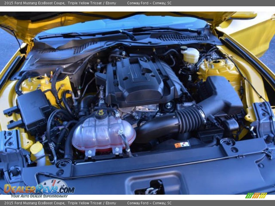 2015 Ford Mustang EcoBoost Coupe 2.3 Liter GTDI Turbocharged DOHC 16-Valve EcoBoost 4 Cylinder Engine Photo #14