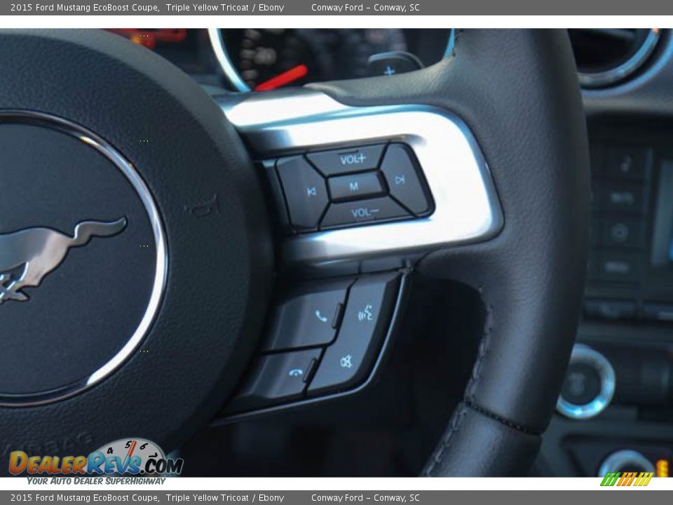 Controls of 2015 Ford Mustang EcoBoost Coupe Photo #20