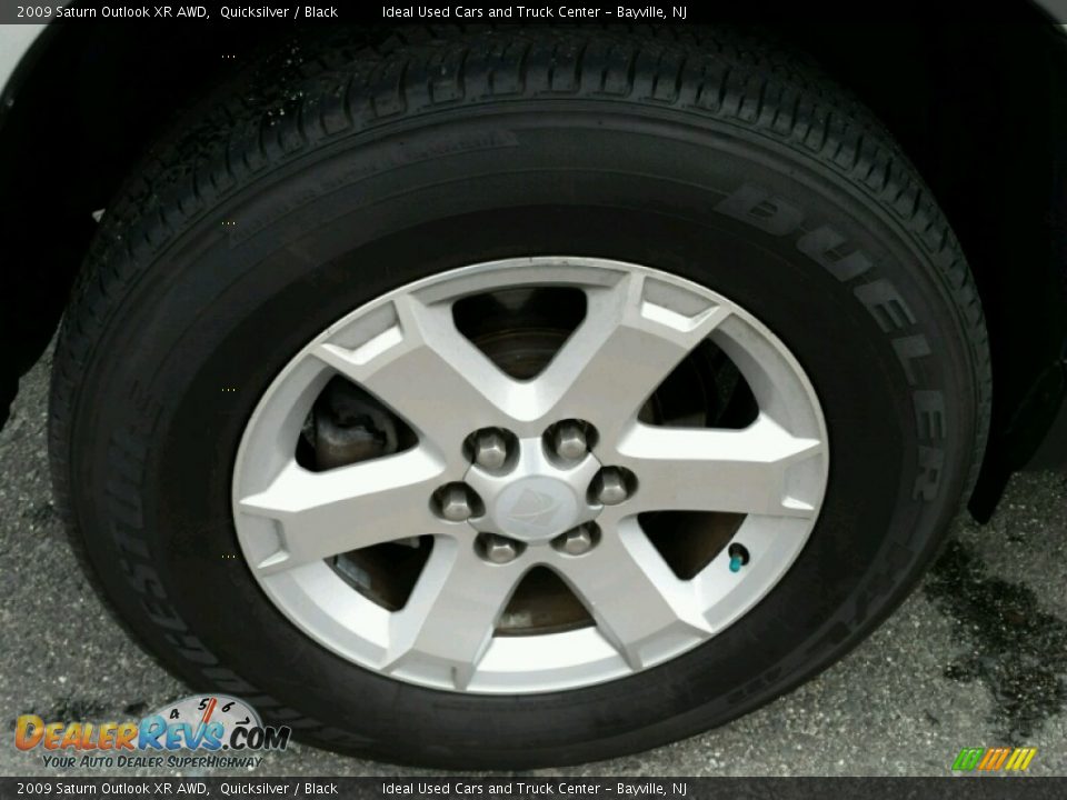 2009 Saturn Outlook XR AWD Quicksilver / Black Photo #7