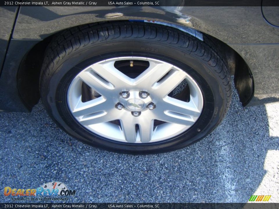 2012 Chevrolet Impala LT Ashen Gray Metallic / Gray Photo #7