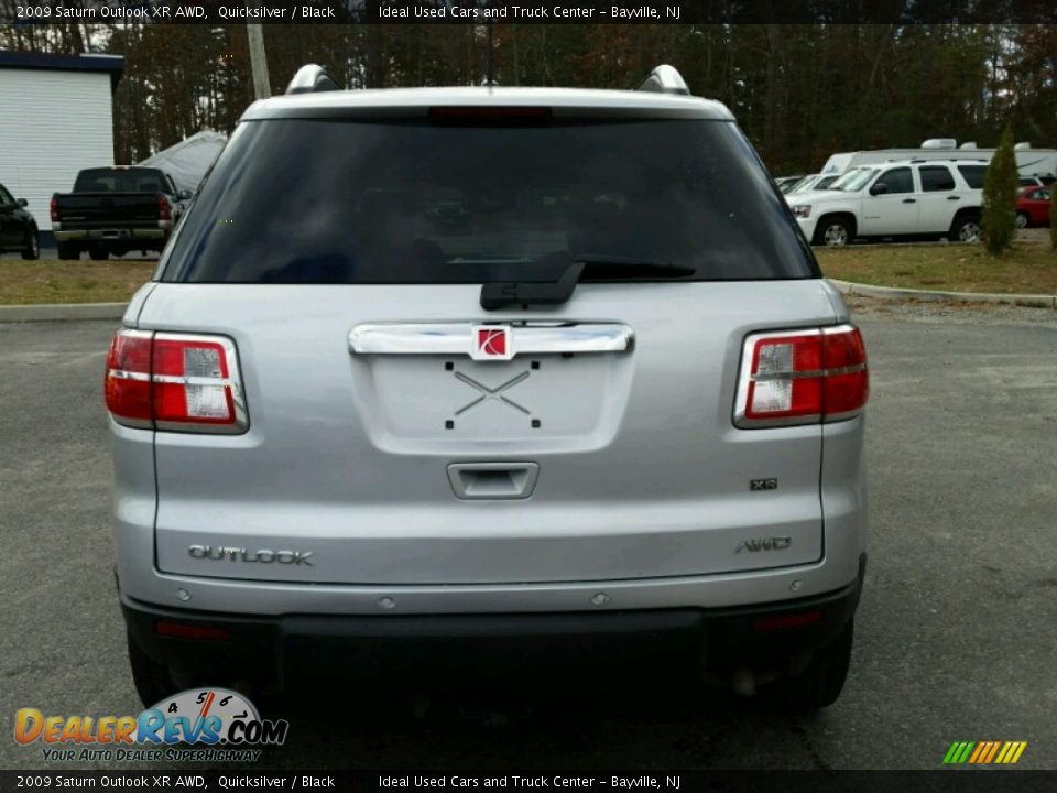 2009 Saturn Outlook XR AWD Quicksilver / Black Photo #15