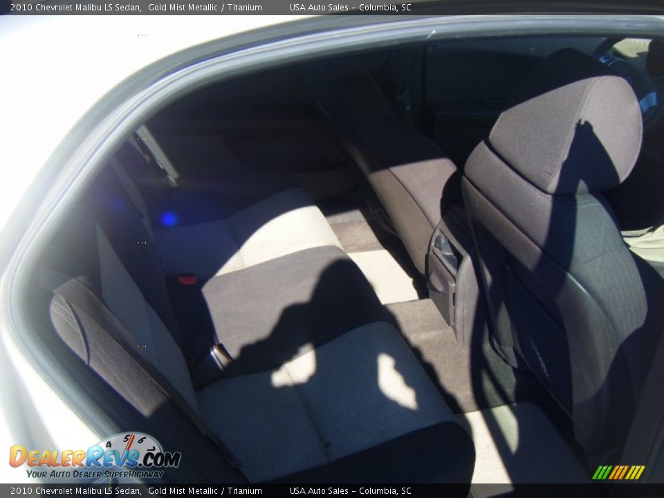 2010 Chevrolet Malibu LS Sedan Gold Mist Metallic / Titanium Photo #16