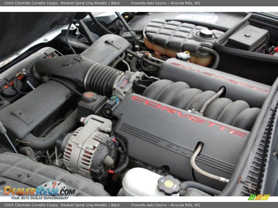 2004 Chevrolet Corvette Coupe 5.7 Liter OHV 16-Valve LS1 V8 Engine Photo #16